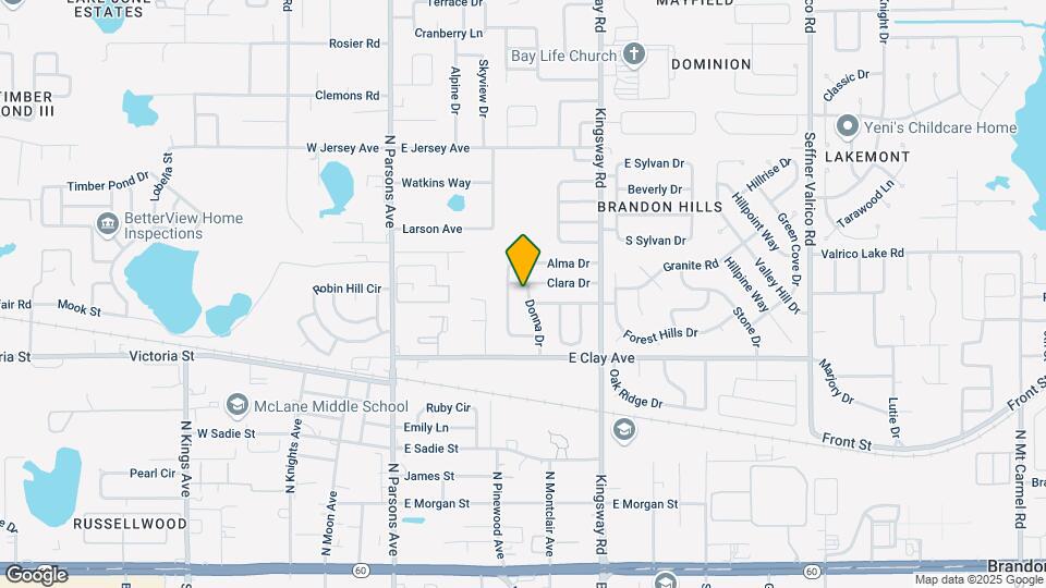 520 Donna Dr Map and Location Details