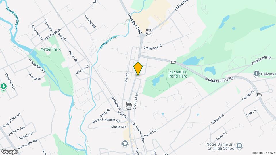 532-534 N Courtland St Map and Location Details