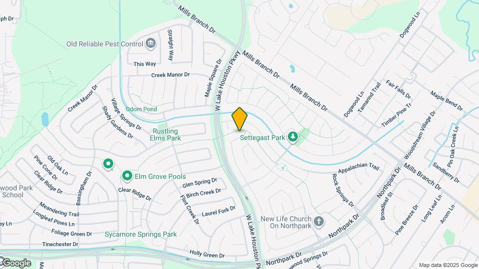 5102 Natural Bridge Dr Map and Location Details