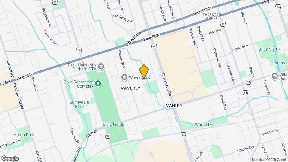 610 Cartier Ave Map and Location Details