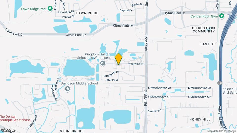 11816 Cypress Hill Cir Map and Location Details