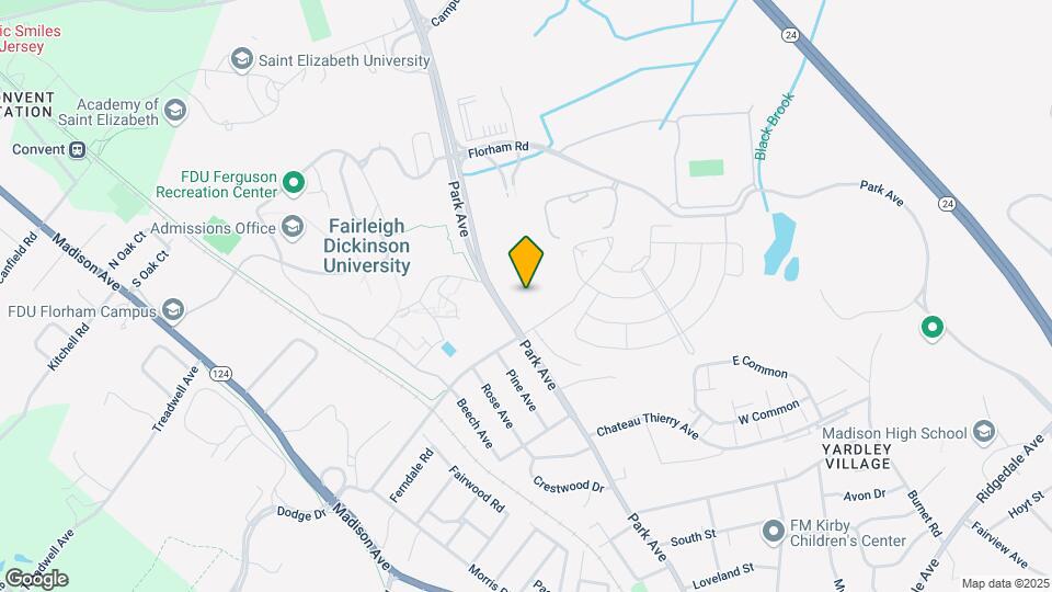 AVE Florham Park Map and Location Details