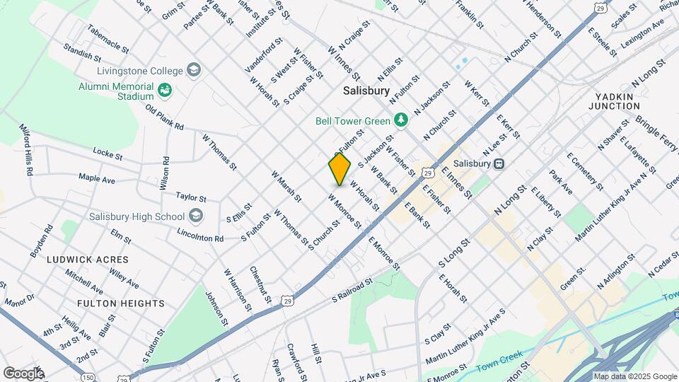 425 S Jackson St, Unit 1 Map and Location Details