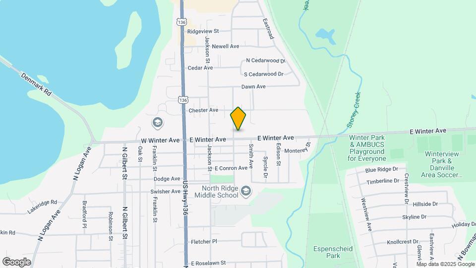 303 E Winter Ave Map and Location Details