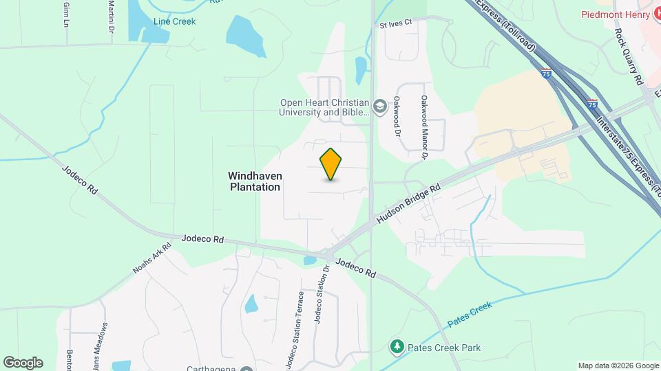 112 Vincent Ave Map and Location Details