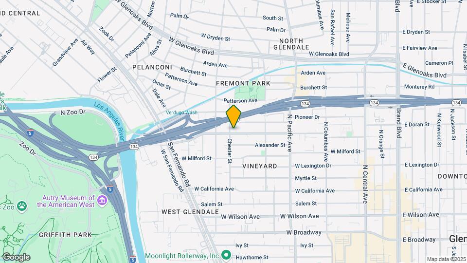 665 W Doran St Mapa y Detalles de la Ubicación