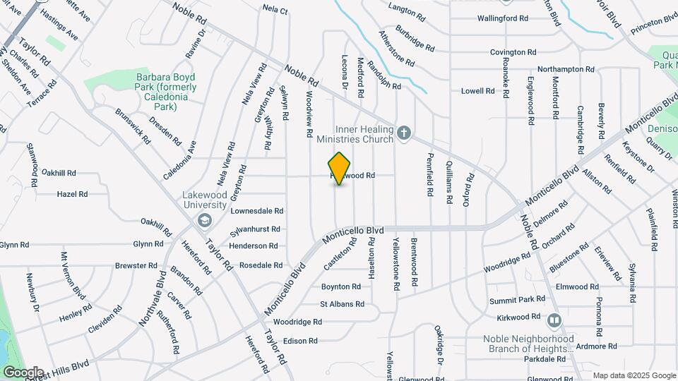 1035 Elbon Rd Map and Location Details