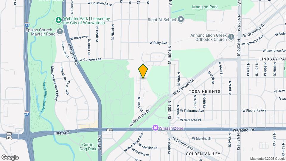 4244 N 104th St Map and Location Details