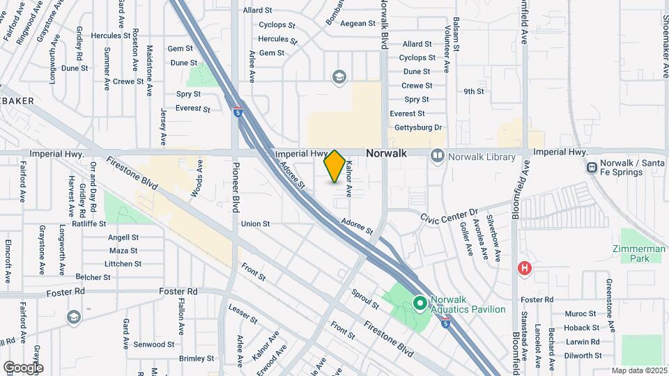 12711 Kalnor Ave Mapa y Detalles de la Ubicación