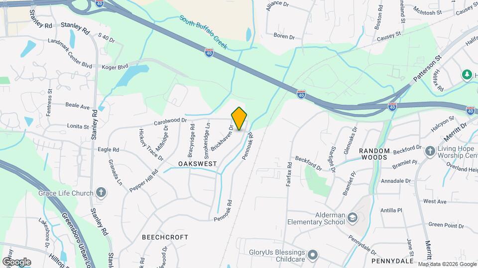 2006 Creekwood Dr Map and Location Details