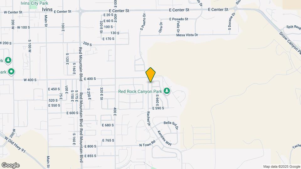 444 S 625 E Map and Location Details