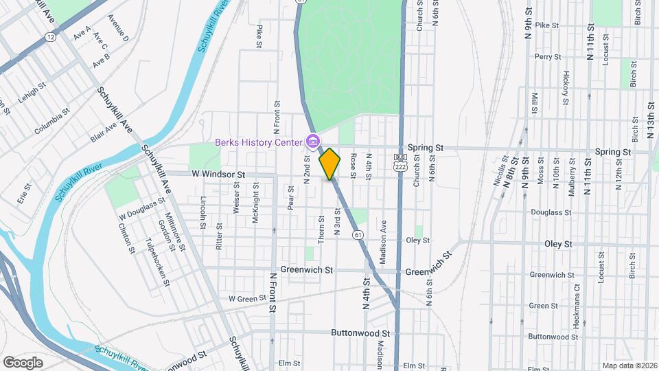 840 Centre Ave, Unit 840 Centre ave Map and Location Details