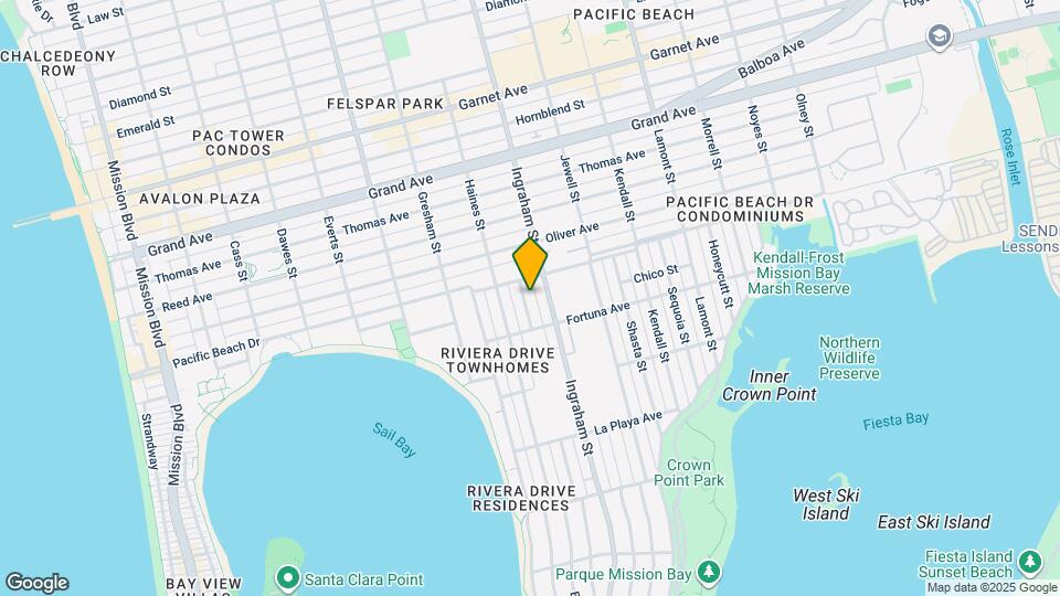 4051 Promontory St, Unit studio Map and Location Details