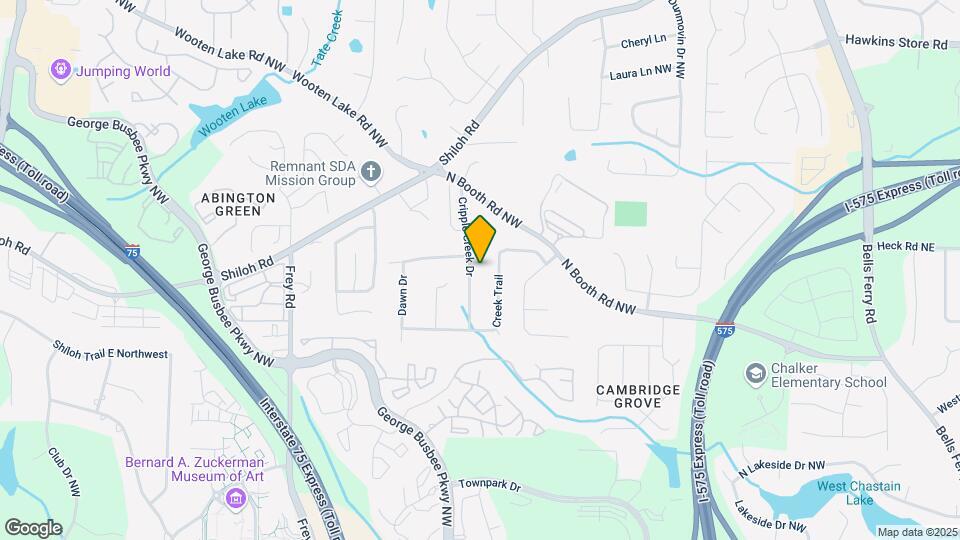 3997 Cripple Creek Dr Map and Location Details
