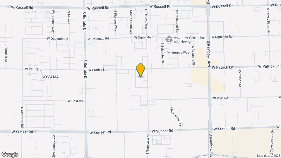 7392 Shady Breeze Ct Mapa y Detalles de la Ubicación