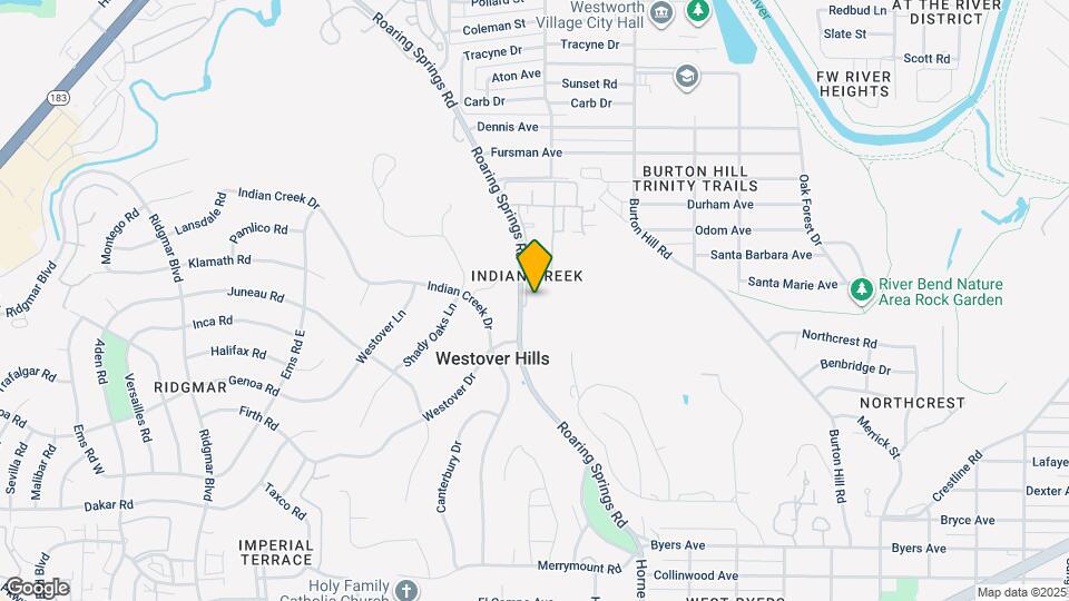 1377 Roaring Springs Rd Map and Location Details