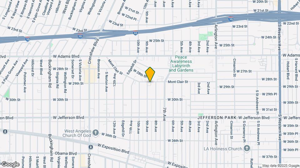 3820 Mont Clair St Map and Location Details