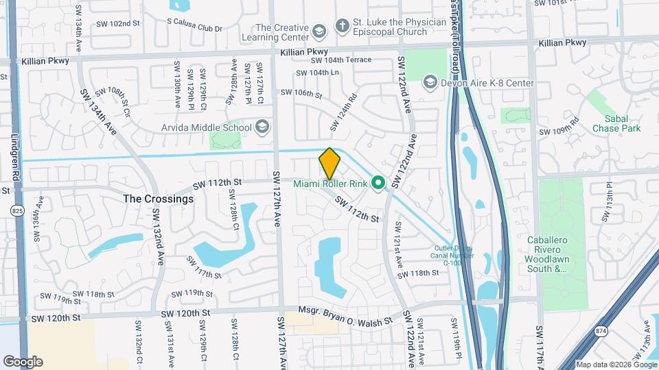 12320 SW 111th S Canal Street Rd Map and Location Details