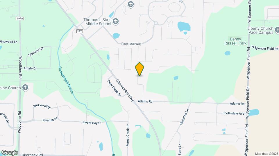 5278 Parkside Dr Map and Location Details