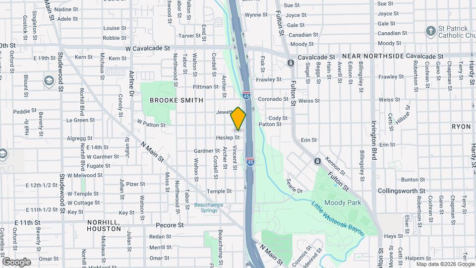 704 Vincent St Map and Location Details