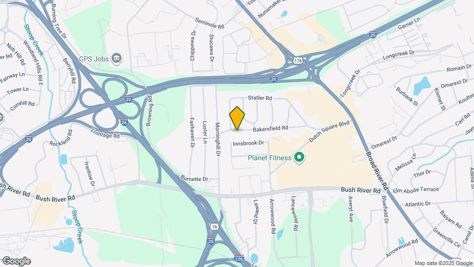 938 Bakersfield Rd Map and Location Details