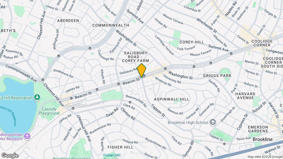 301 Tappan St Map and Location Details