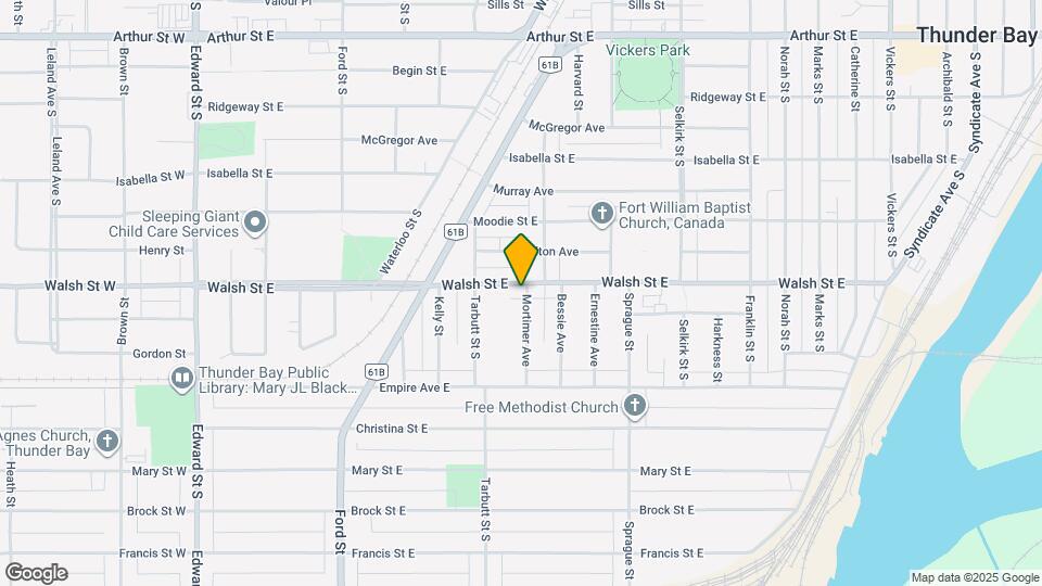 2016 Walsh St E Map and Location Details