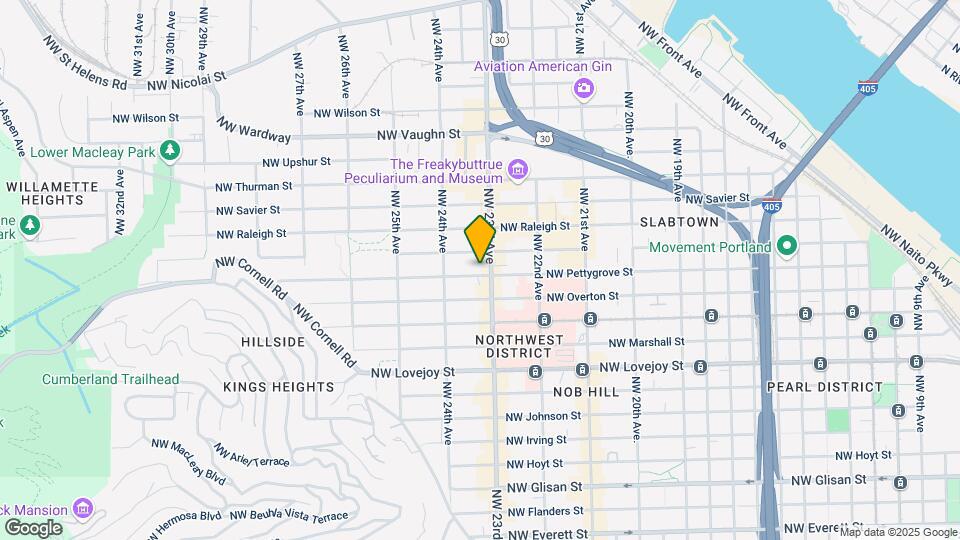 1401-1425 NW 23rd Ave Mapa y Detalles de la Ubicación