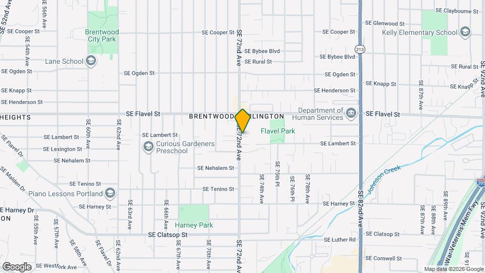 7740 SE 72nd Ave Map and Location Details