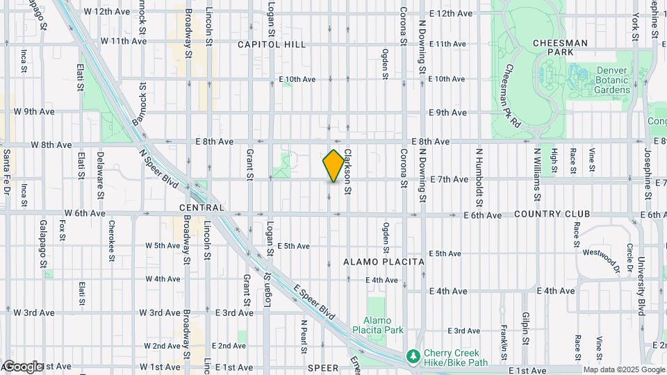664 Washington St. Map and Location Details