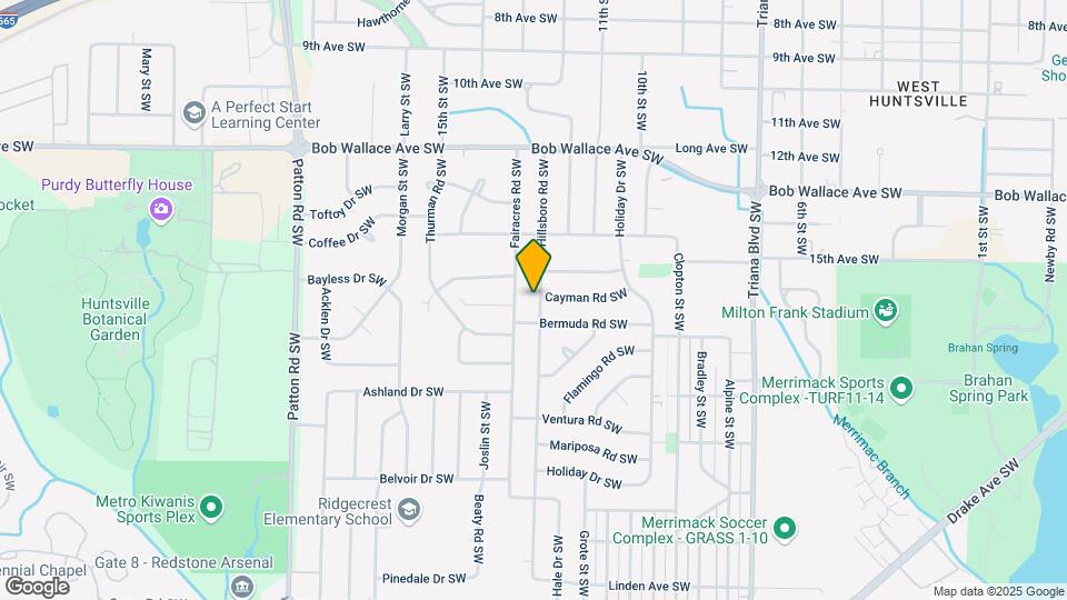 2816 Hillsboro Rd SW Map and Location Details