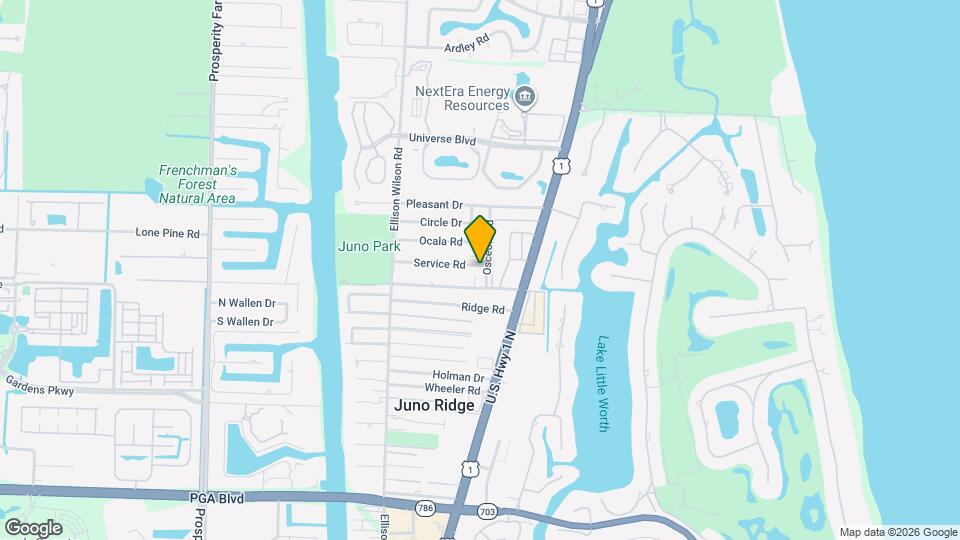 1762 Service Rd Map and Location Details