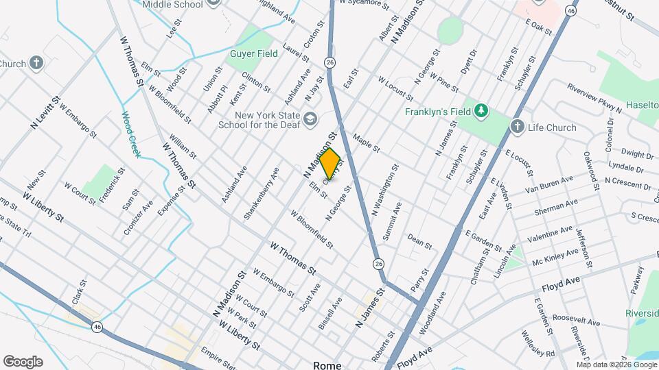 704 cherry st Mapa y Detalles de la Ubicación