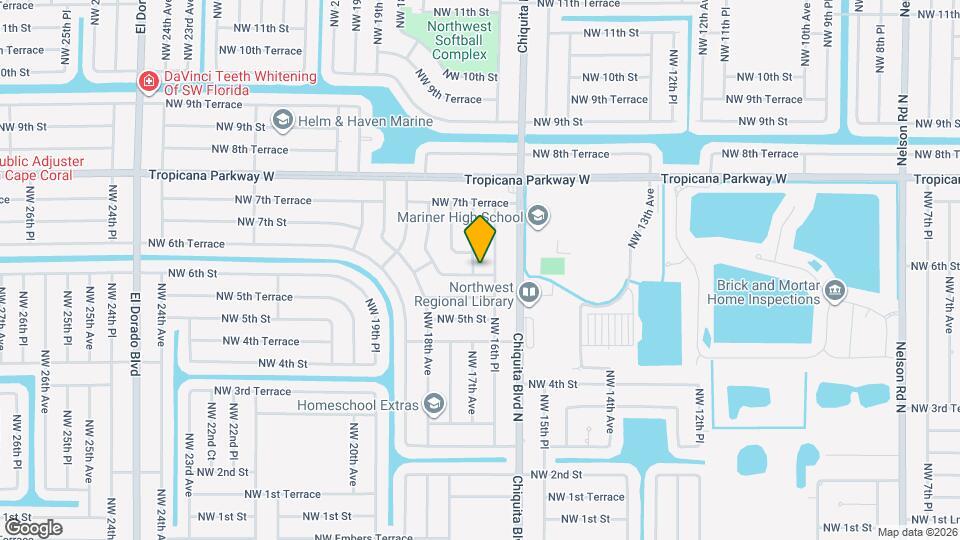 601 NW 17th Ave Mapa y Detalles de la Ubicación