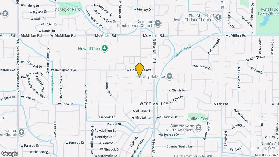 4311 N Buckboard Pl Map and Location Details