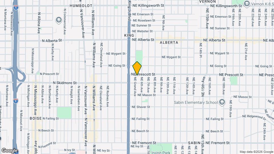 4412 NE Grand Ave Map and Location Details