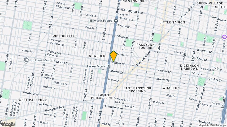 1326 Tasker St Map and Location Details