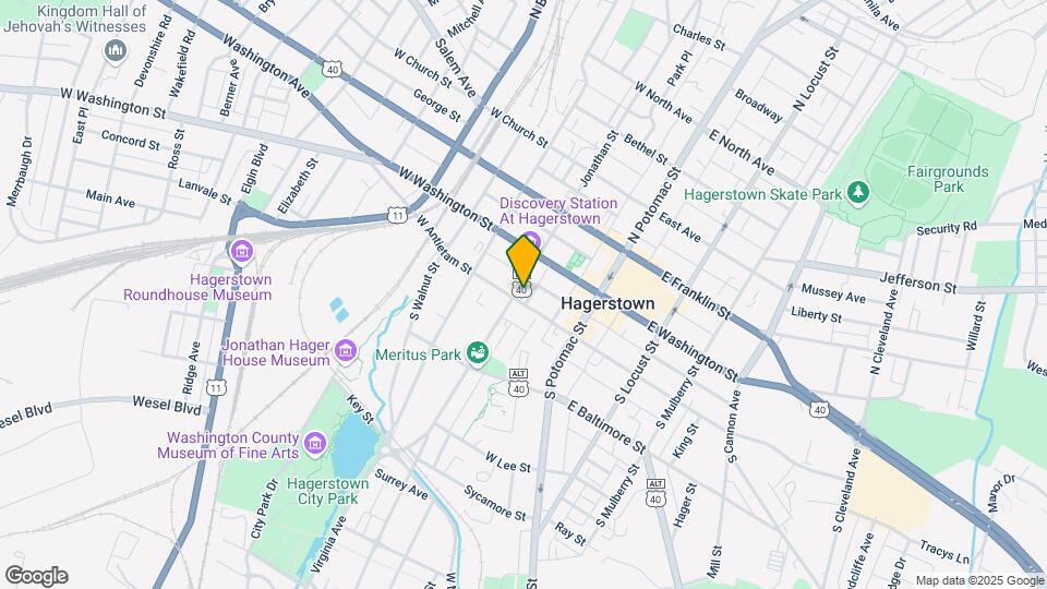 64 W Antietam St Map and Location Details