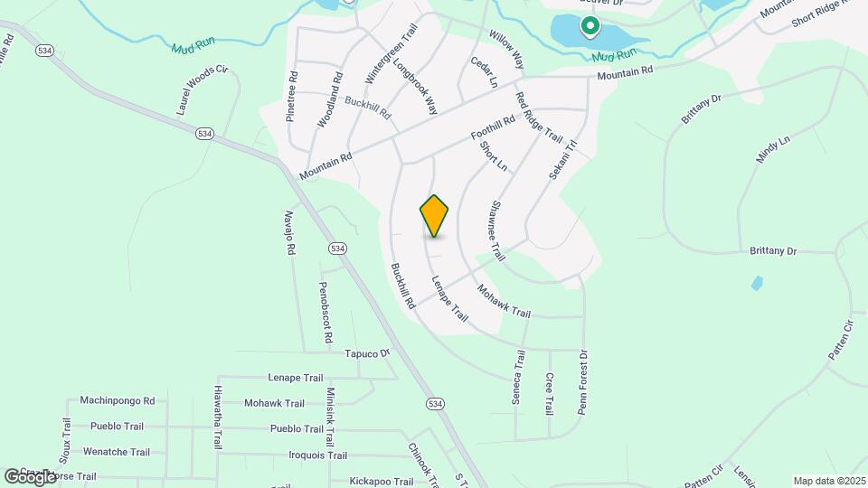 106 Lenape Trail Map and Location Details