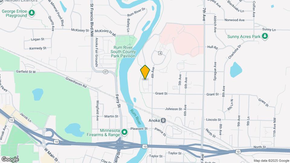 304 Rum River Wy Map and Location Details