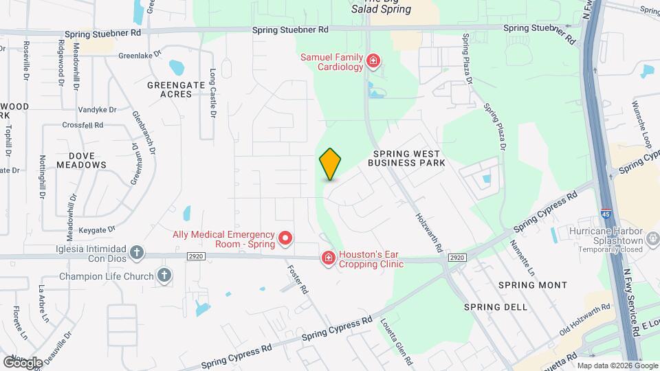 2210 Melanie Park Dr Map and Location Details