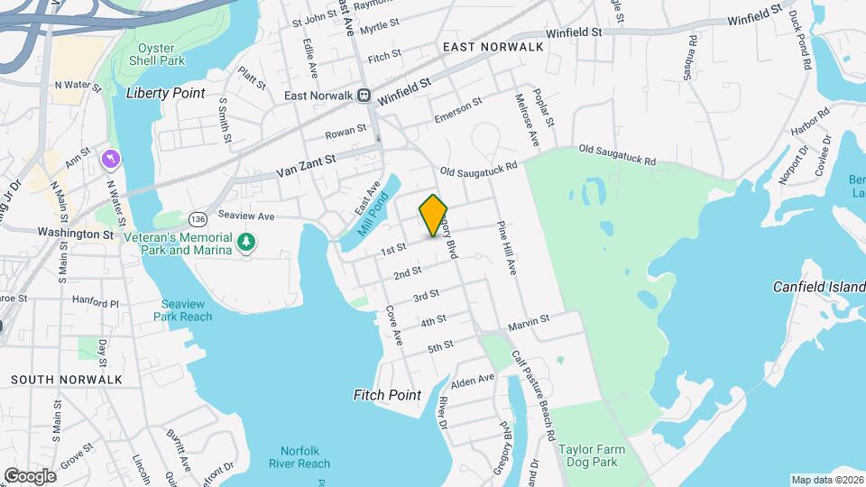 54 1st St Map and Location Details