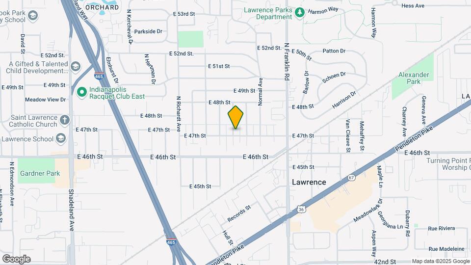 4705 Vernon Ave Map and Location Details