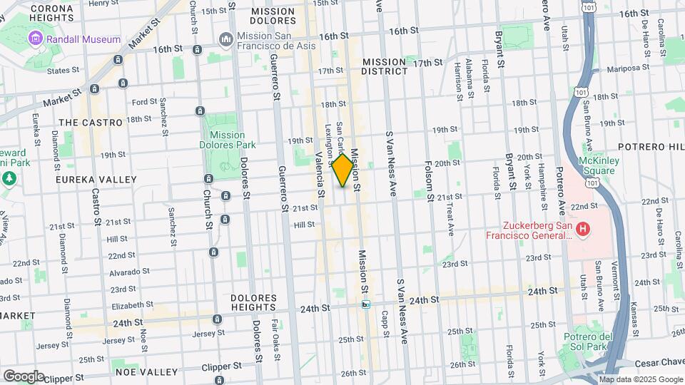 358-360 San Carlos St Map and Location Details