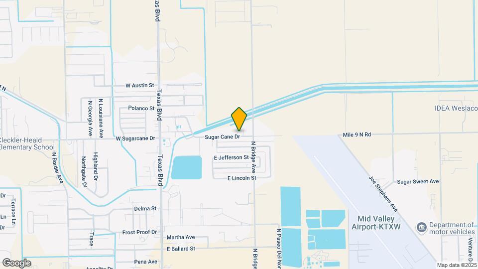 815 E Sugar Cane Dr Map and Location Details