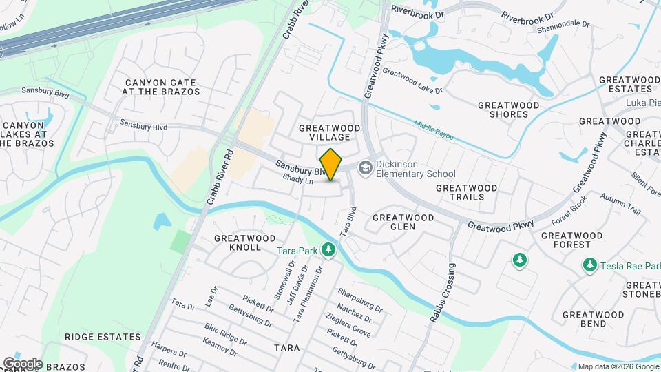 6930 Shady Ln Map and Location Details