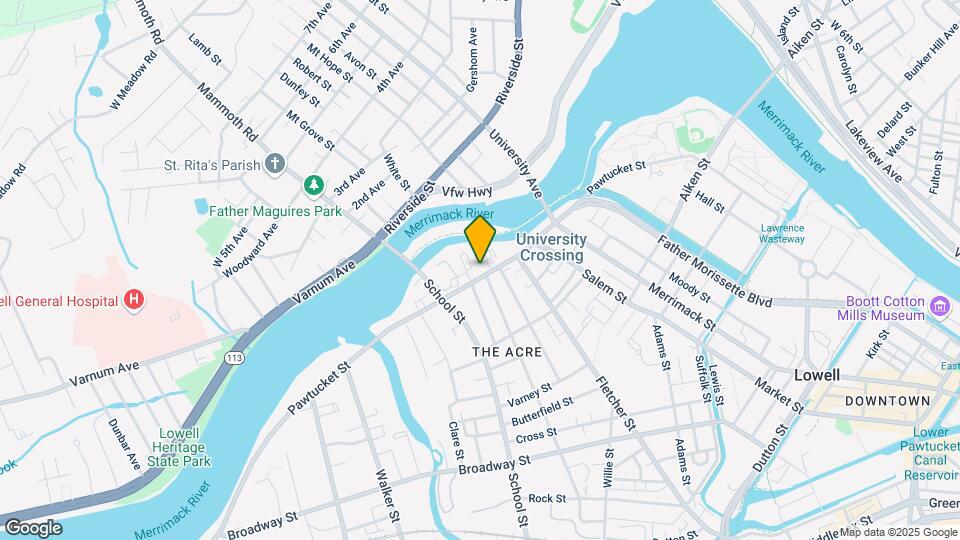 309 Pawtucket St Map and Location Details