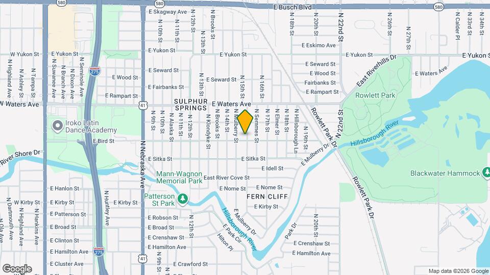 8202 N MARKS ST, Unit B Map and Location Details