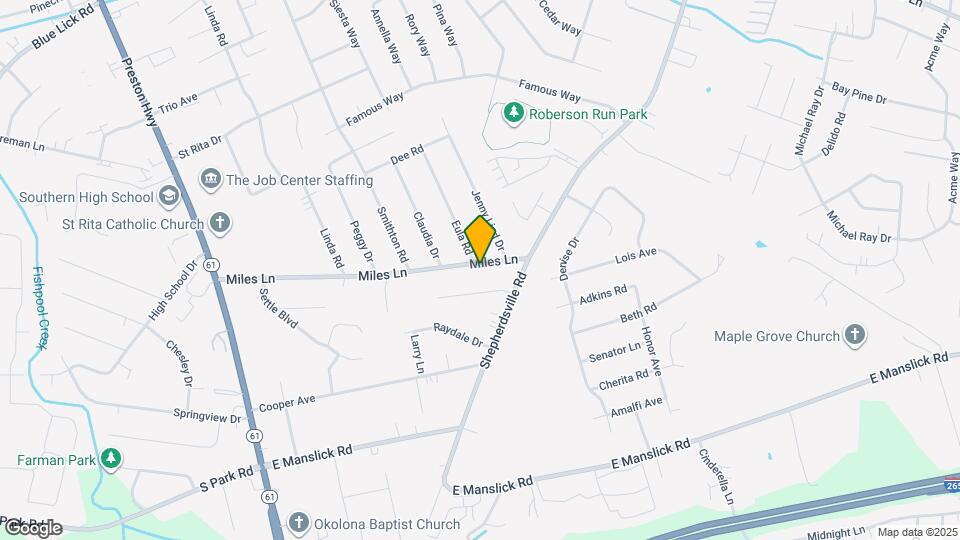 5100 Miles Ln Map and Location Details