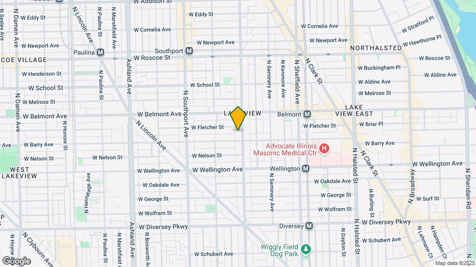 3112 N Racine Ave Map and Location Details